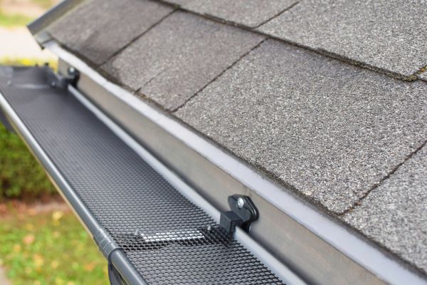 Covered Gutter Installation